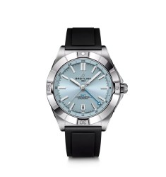 Breitling P32398101C1S1 : Chronomat 40 GMT Stainless Steel / Ice Blue