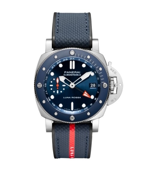 Panerai PAM01507 : Submersible GMT Luna Rosas Titanio Panerai PAM01507 : Submersible GMT Luna Rosas Titanio