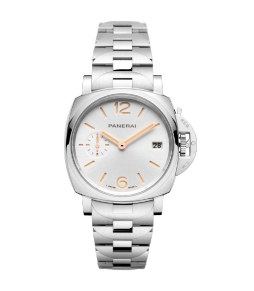 Panerai PAM01508 : Luminor Due 38 Automatic Stainless Steel / Silver / Bracelet Panerai PAM01508 : Luminor Due 38 Automatic Stainless Steel / Silver / Bracelet