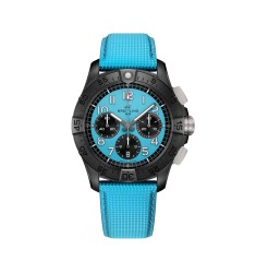 Breitling SB0146101L1X1 : Avenger B01 Chronograph 42 Night Mission / Ice Blue / Strap