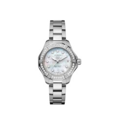 TAG Heuer WBP1314.BA0005 : Aquaracer Professional 200 Solargraph 34 Stainless Steel - Diamond / MOP - Diamond TAG Heuer WBP1314.BA0005 : Aquaracer Professional 200 Solargraph 34 Stainless Steel - Diamond / MOP - Diamond