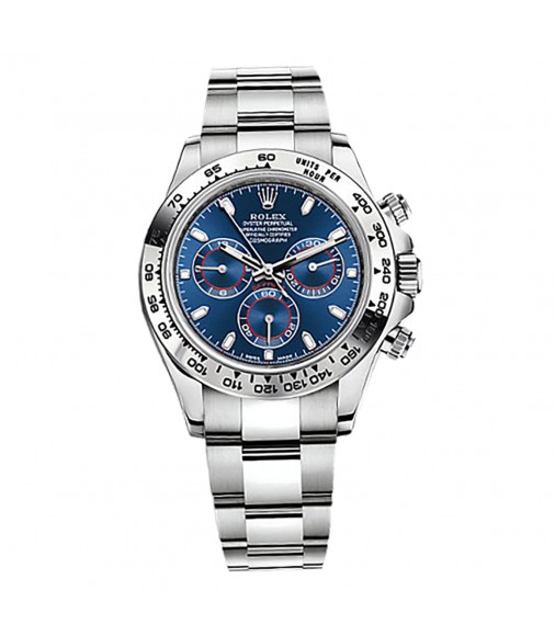 Rolex Cosmograph Daytona 116509 Blue Dial Oyster Stainless Steel