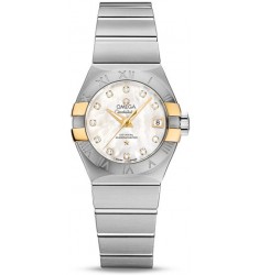 Omega Constellation Brushed Chronometer Watch Replica 123.20.27.20.55.005