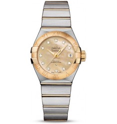 Omega Constellation Brushed Chronometer Watch Replica 123.20.27.20.57.002