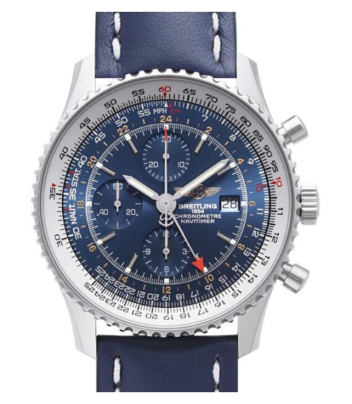Breitling Navitimer World Blue Dial Watch Replica A2432212.C651.101X.A20BA.1