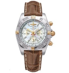 Breitling Chronomat 44 Yellow Gold and Steel Watch Replica IB011012/A698-739P