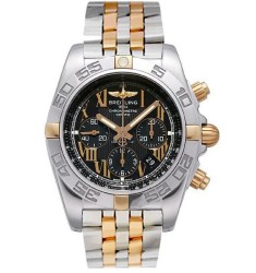 Breitling Chronomat 44 Yellow Gold and Steel Watch Replica IB011012/B957