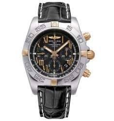 Breitling Chronomat 44 Yellow Gold and Steel Watch Replica IB011012/B957-744P
