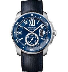 Replica Cartier Calibre De Cartier Diver blue Watch WSCA0010