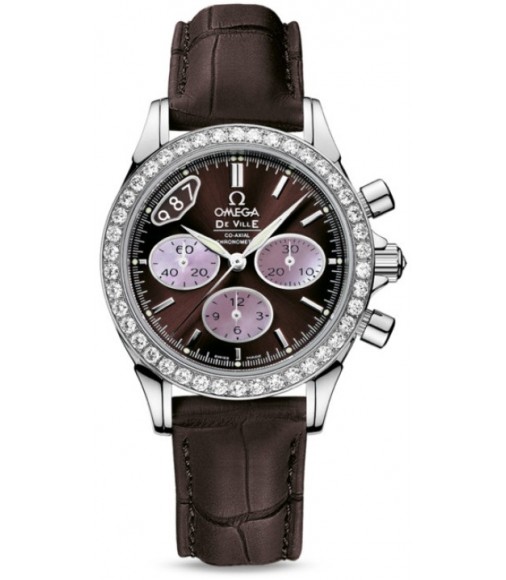 Omega De Ville Co-Axial Chronograph Watch Replica 422.18.35.50.13.001