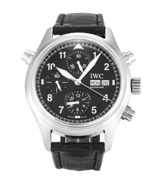 IWC Pilots Double Chronograph Spitfire Mens Watch IW371333

